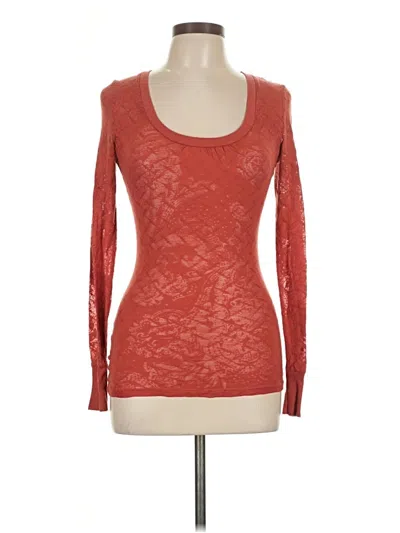 Pre-owned Bke Long Sleeve T-shirt In Red