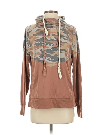 Pre-owned Bke Pullover Hoodie In Brown