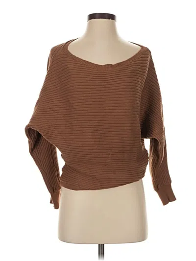 Pre-owned Bke Pullover Sweater In Brown