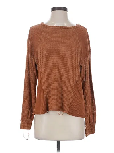 Pre-owned Bke Pullover Sweater In Brown