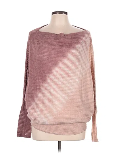Pre-owned Bke Pullover Sweater In Pink