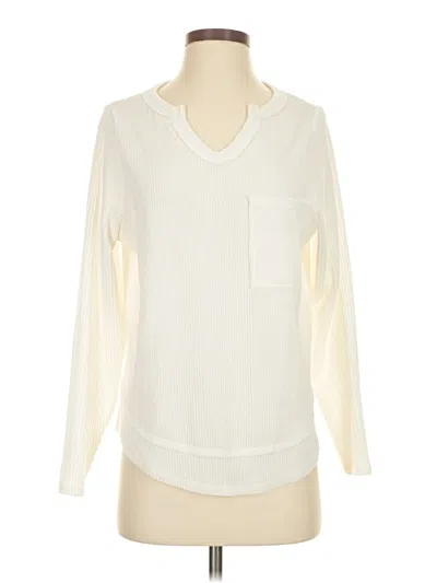 Pre-owned Bke Pullover Sweater In White