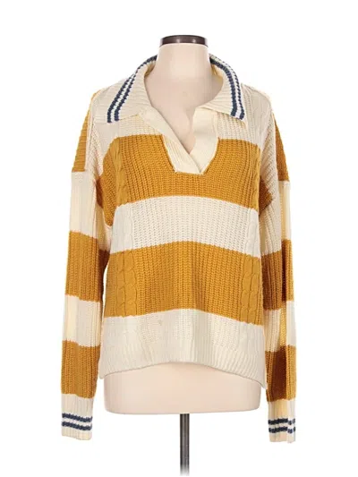 Pre-owned Bke Pullover Sweater In Yellow