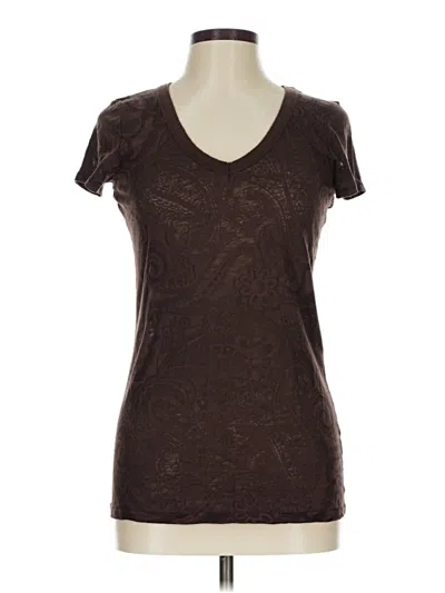 Pre-owned Bke Short Sleeve T-shirt In Brown