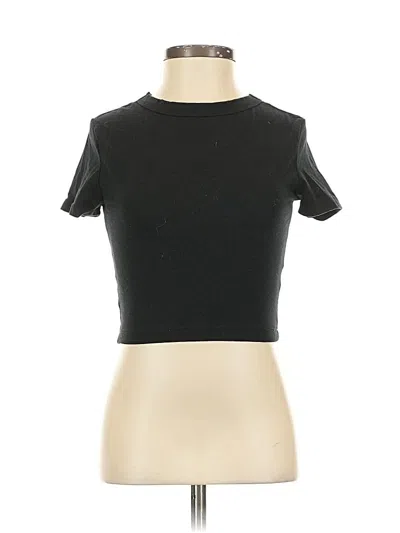 Pre-owned Bke Short Sleeve Turtleneck In Black