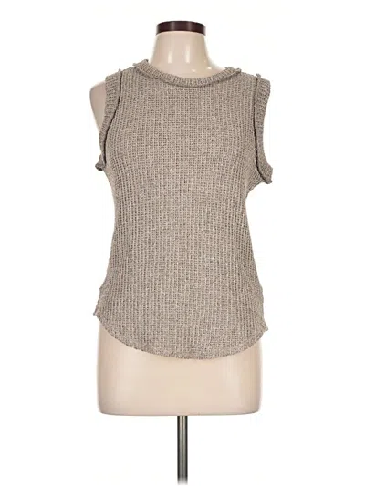 Pre-owned Bke Sweater Vest In Tan