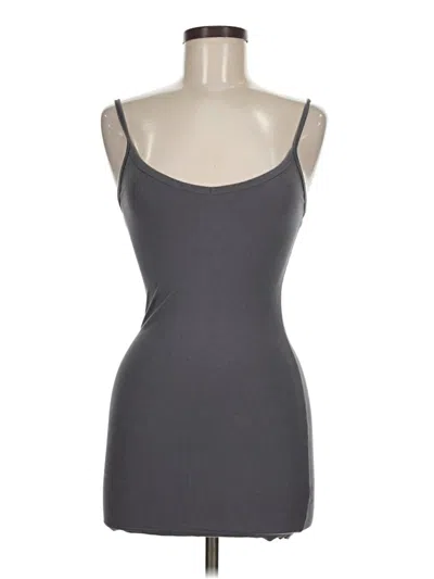 Pre-owned Bke Tank Top Gray Strapless Neckline Tops