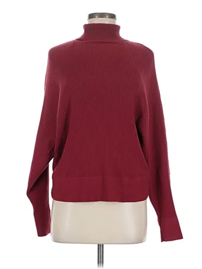 Pre-owned Bke Turtleneck Sweater In Burgundy