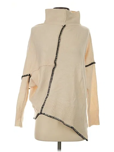 Pre-owned Bke Turtleneck Sweater In Tan