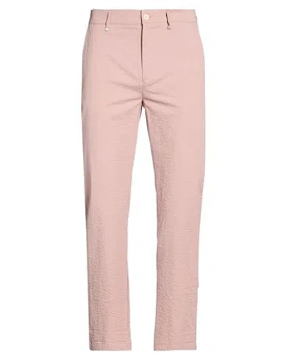 Bl.11  Block Eleven Bl.11 Block Eleven Man Pants Antique Rose Size 38 Cotton, Elastane In Pink