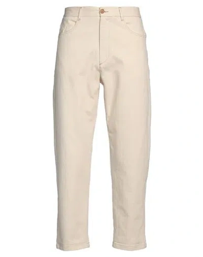 Bl.11  Block Eleven Bl.11 Block Eleven Man Pants Beige Size 32 Cotton, Elastane