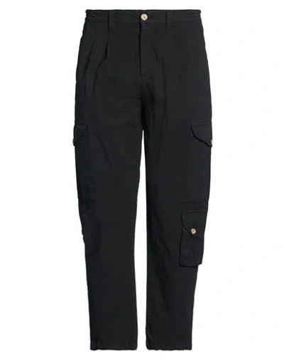 Bl.11  Block Eleven Bl.11 Block Eleven Man Pants Black Size 32 Cotton, Elastane