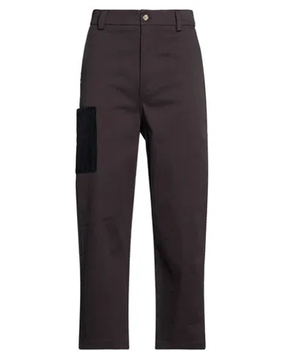 Bl.11  Block Eleven Bl.11 Block Eleven Man Pants Charcoal Size 30 Cotton, Elastane In Grey
