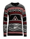 Bl.11  Block Eleven Bl.11 Block Eleven Man Sweater Black Size M Acrylic, Wool, Alpaca Wool, Viscose In Black