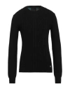 Bl.11  Block Eleven Bl.11 Block Eleven Man Sweater Black Size Xxl Acrylic, Wool, Alpaca Wool, Viscose In Black
