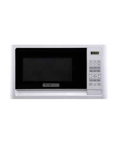 Black & Decker 0.7 Cubic Feet Digital Microwave In Stainless Steel
