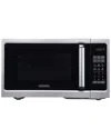 Black & Decker 900-watt Microwave Oven Stainless Accents In Black