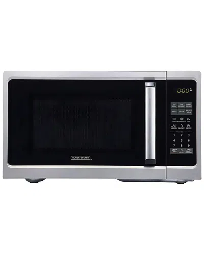 Black & Decker 900-watt Microwave Oven Stainless Accents