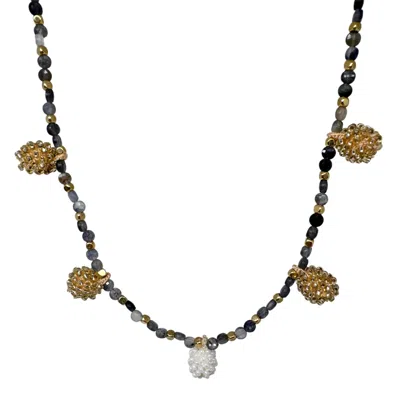 Black And Wild Women's Authentic Handmade Beads Necklace