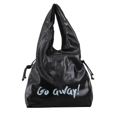 Black And Wild Women's Black Live Free Vegan Soft Leather Bag