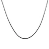 Black And Wild Women's Black Silver Necklace In Black