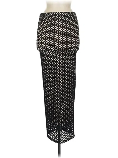Pre-owned Black Bead Casual Skirt In Black