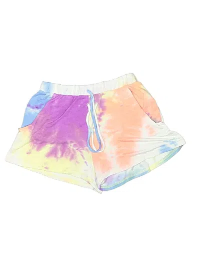 Pre-owned Black Bead Shorts In Purple