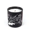 Black Cake Aries Zodiac Horoscope Massage Candle In Black/orange