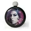 Black Cake Back To Black Limited Edition Amy Tribute Glitter Iridescent Spirit Flask In Black