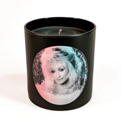 Black Cake Black Dolly Parton "be A Diamond In A Rhinestone World" Candle