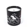 Black Cake Scorpio Zodiac Horoscope Massage Candle In Black/orange