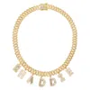 Black Cake Women's Bhaddie Gold And Bold Rhinestone Link Chain Statement Necklace In Gold