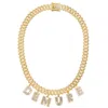 Black Cake Women's Demure Gold And Bold Rhinestone Dazzling Statement Necklace In Gold