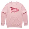 Black Cake Women's Pink / Purple Barbie Girl Pink Bling Glitter Rhinestone Cowgirl Sweatshirt In Pink/purple
