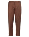 Black Circus Man Pants Brown Size Xxl Polyester, Rayon, Elastane In Brown