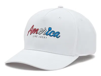 Black Clover America Gradient Adjustable Hat Baseball Caps Red/white/blue: One Size