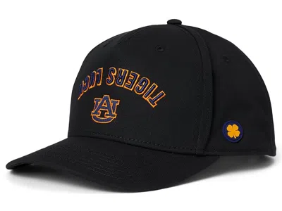 Black Clover Auburn Game Day Adjustable Snapback Hat Licensed Caps Black/cotton Twill Navy 3d Embroidery: One Siz