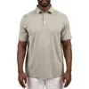 Black Clover Beau Polo In Neutral