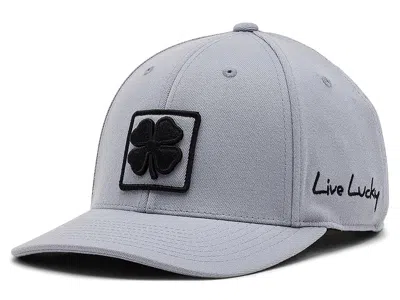 Black Clover Boxed In Luck 7 Adjustable Hat Baseball Caps Silver/black: One Size In Blue