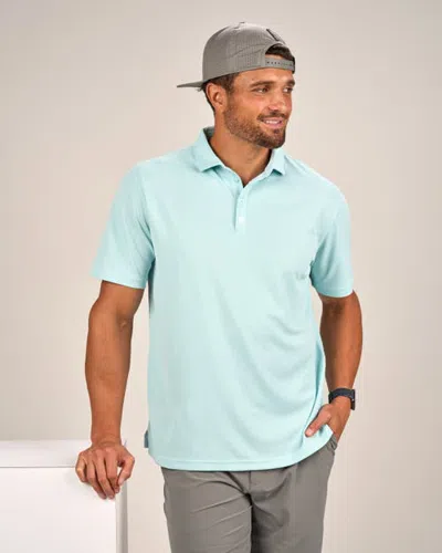 Black Clover Brooks Polo In Jelly Mint