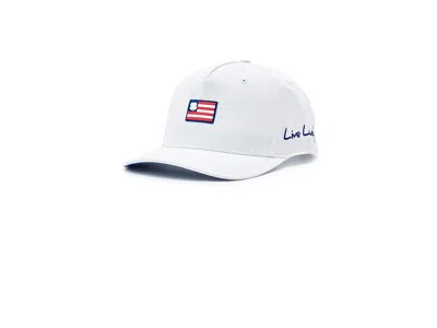 Black Clover Built Different Usa Adjustable Hat Baseball Caps White/red/blue: One Size