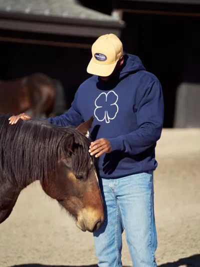 Black Clover Clover Luck Hoodie In Navy