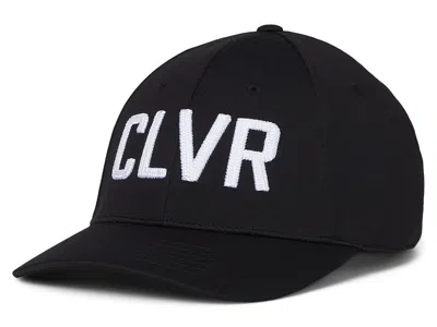 Black Clover Clvr 2 Hat Baseball Caps Black Hat/white Chain Stitch Embroidery: One Size