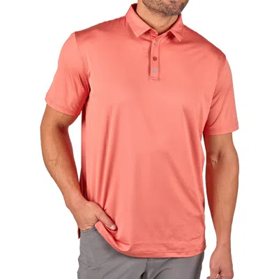 Black Clover Crockett Polo In Pink