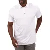 Black Clover Crockett Polo In White