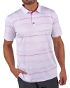 Black Clover Dots Polo In Pink