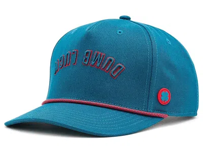 Black Clover Dumb Luck Adjustable Hat Baseball Caps Cobalt Blue/red/rope: One Size