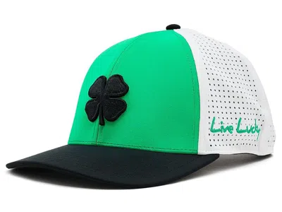 Black Clover Gamer 3 Adjustable Hat Baseball Caps Kelly Green/black/white: One Size In Multi