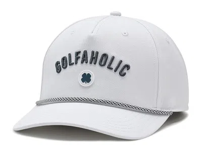 Black Clover Golfoholic Lid 3 Adjustable Hat Baseball Caps White/multli-color Rope: One Size
