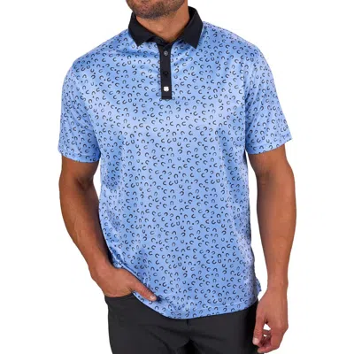 Black Clover Good Luck Polo In Blue